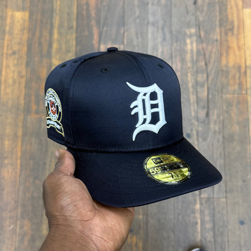 Detroit Tigers Navy Satin 50th Anniversary