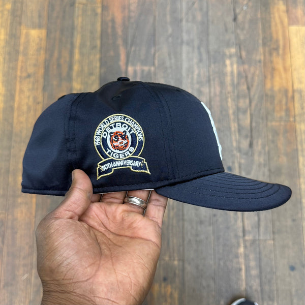 Detroit Tigers Navy Satin 50th Anniversary