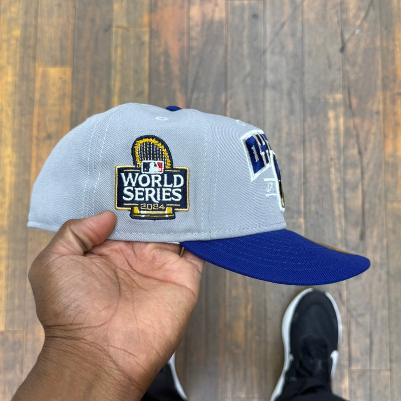 Los Angeles Dodgers New OHTANI Grey and Royal 2024 World Series