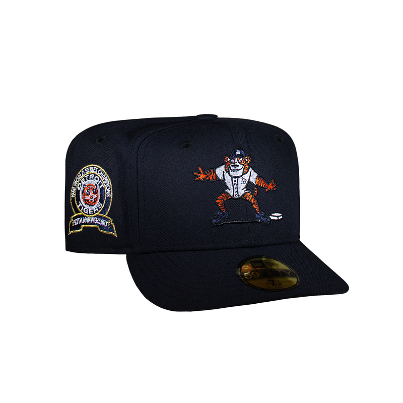 Detroit Tigers All Navy Mascot 50Th Anniversary