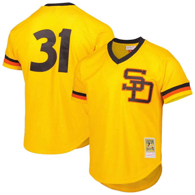 San Diego Padres Yellow Dave WinField 31 Jersey