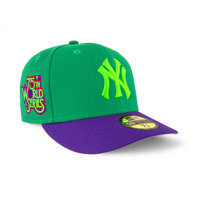 New York Yankees Green and Purple 75th World Series