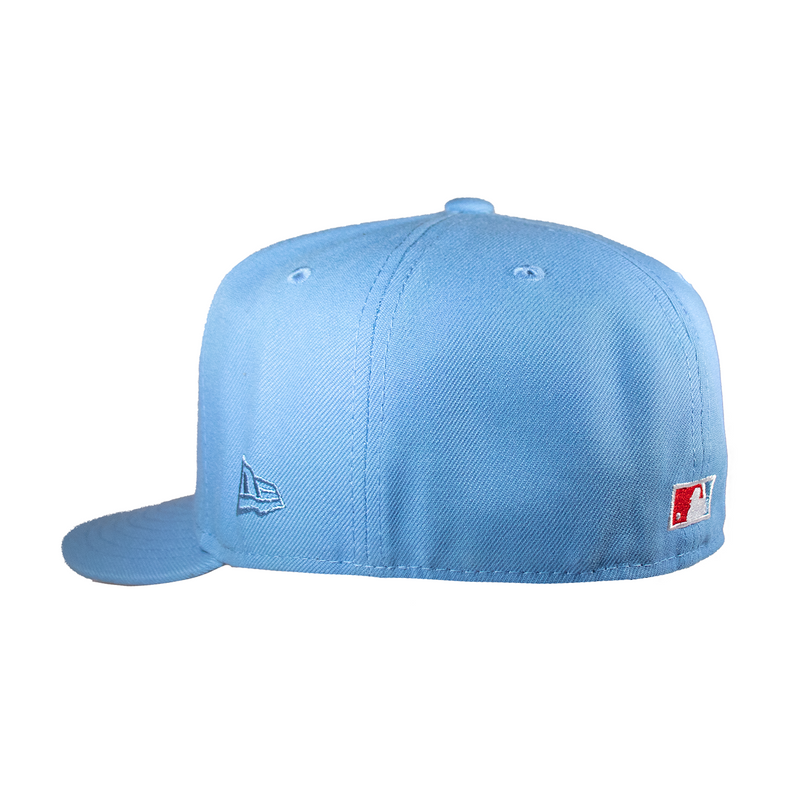 St. Louis Cardinals All Sky Blue Red Logo 125th Anniversary