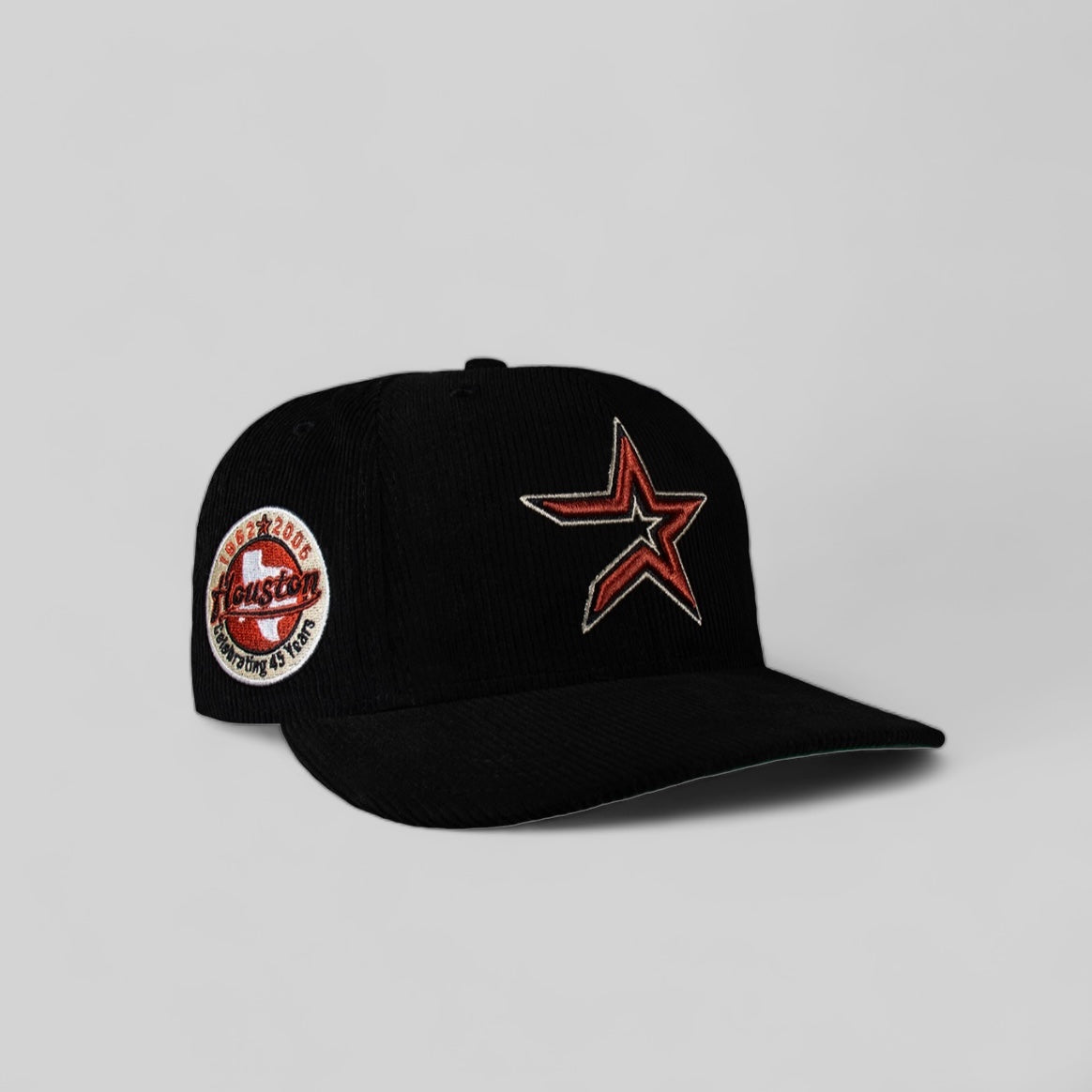 Houston Astros All Black Corduroy 45 Years