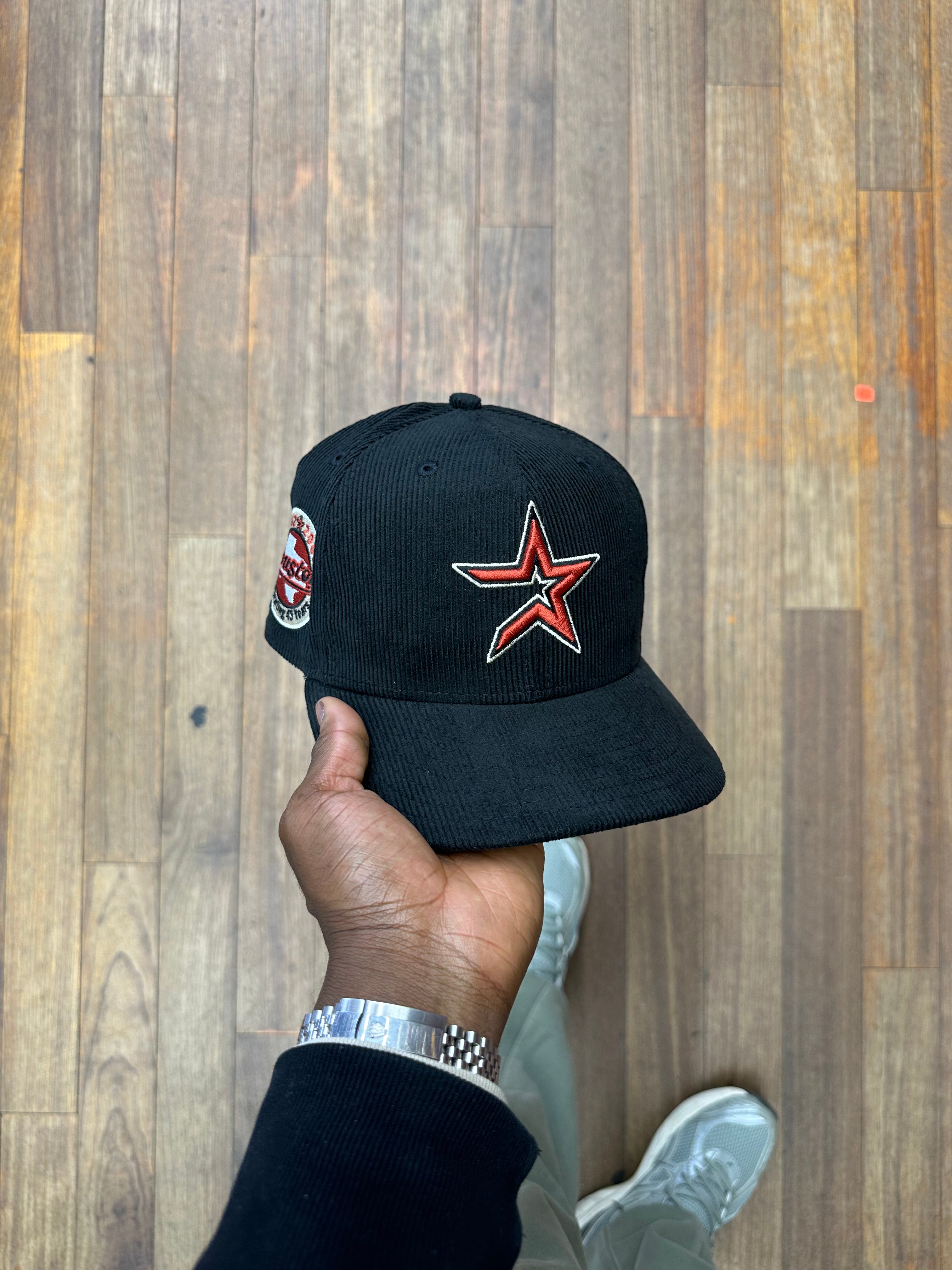 Houston Astros All Black Corduroy 45 Years