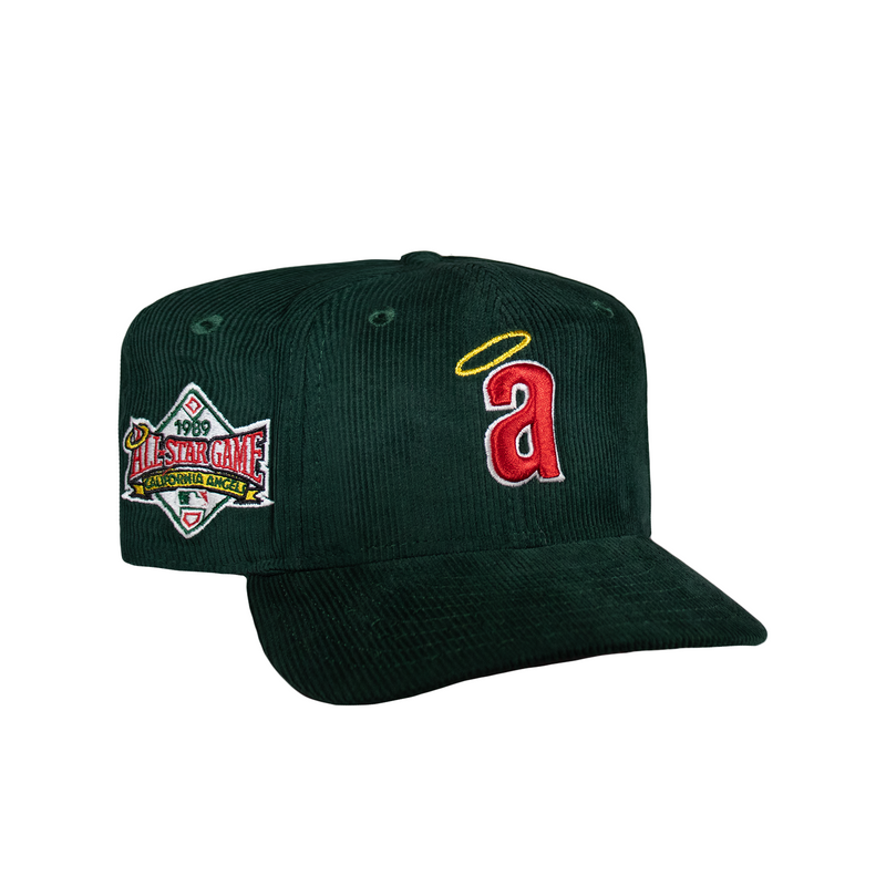 California Angels Dark Green Corduroy 1989 All Star Game