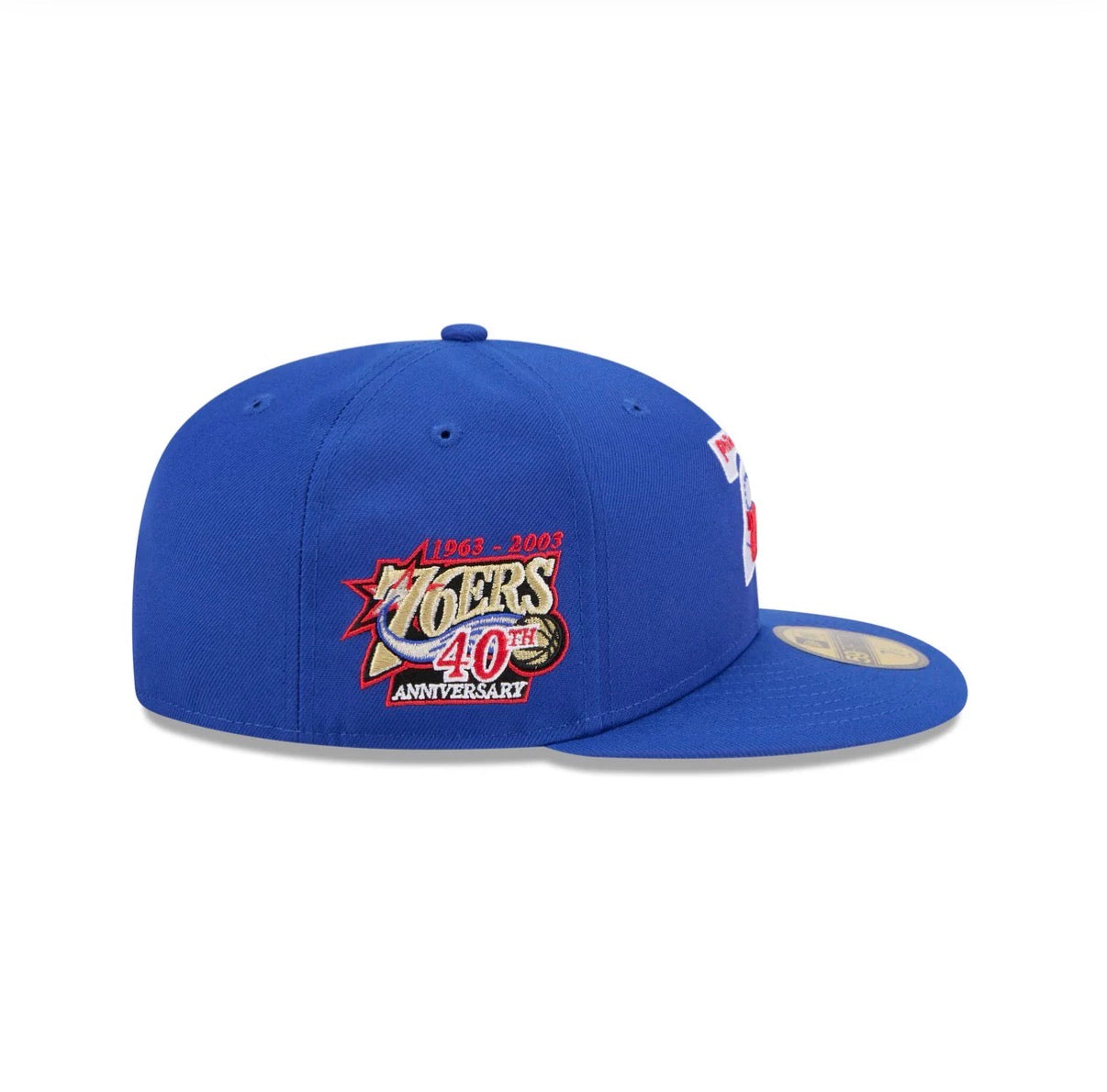 Philadelphia 76ers Blue 40th Anniversary Grey uv
