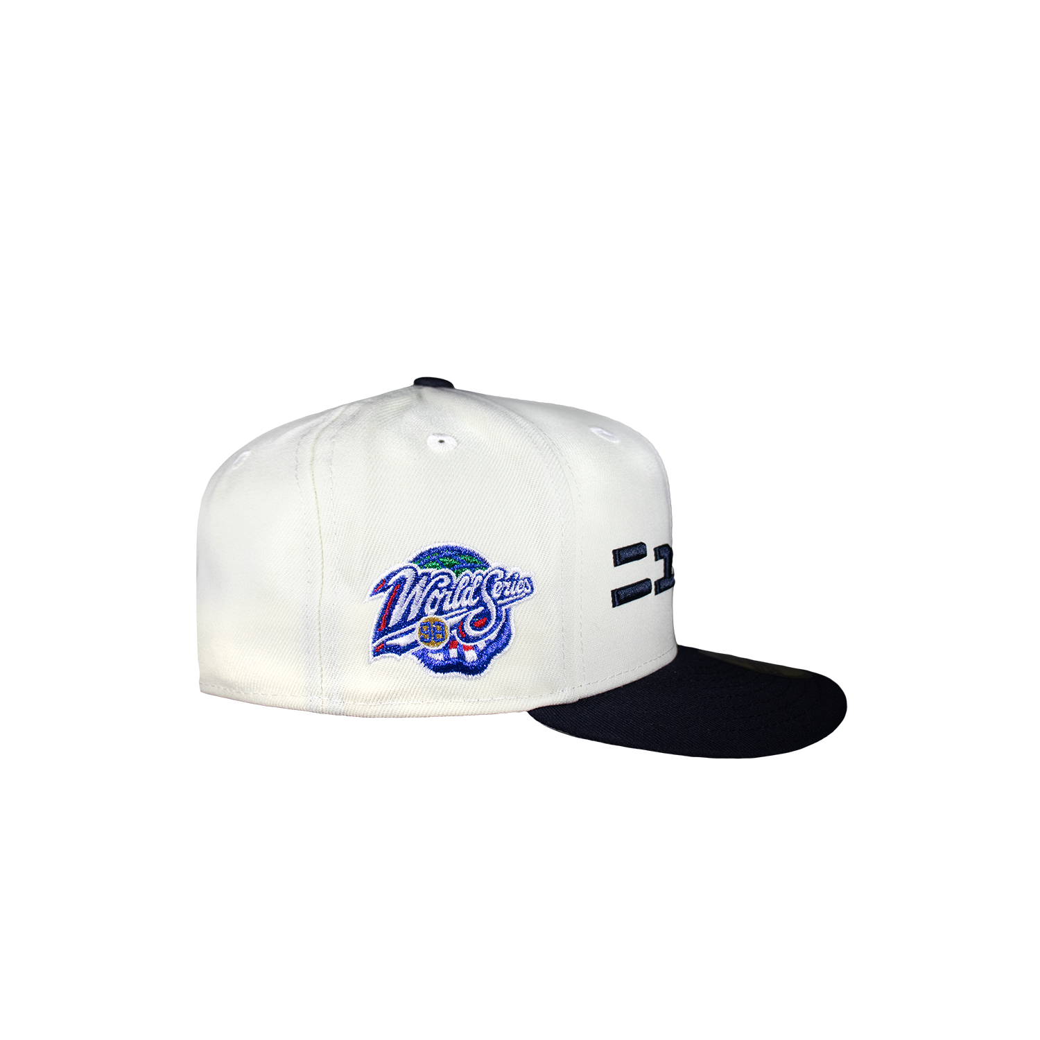 New York Yankees Katakana Chrome Creme and Blue 1998 World Series