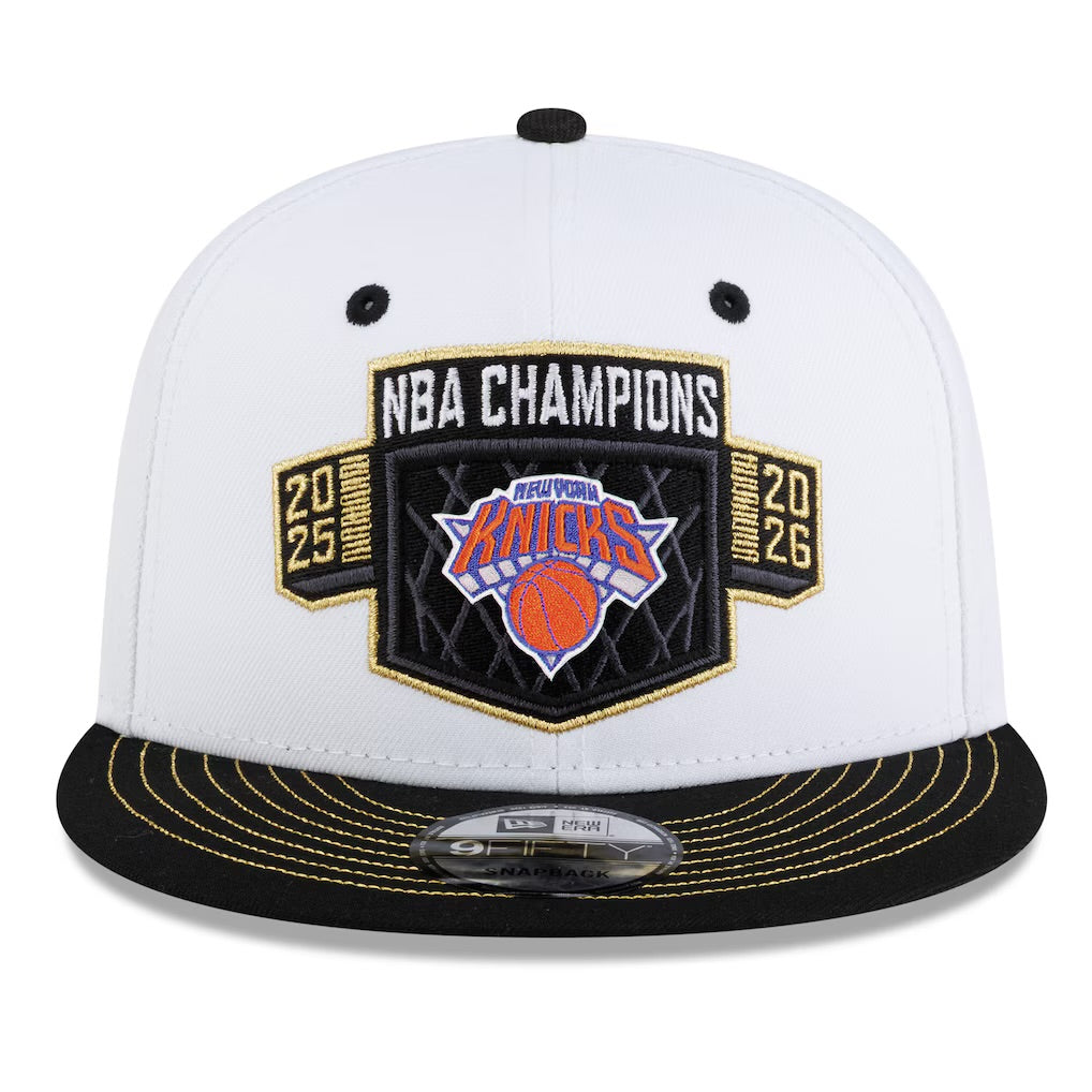 New York Knicks 2026 Champions 950 Classic Snap Creme and Black Grey uv