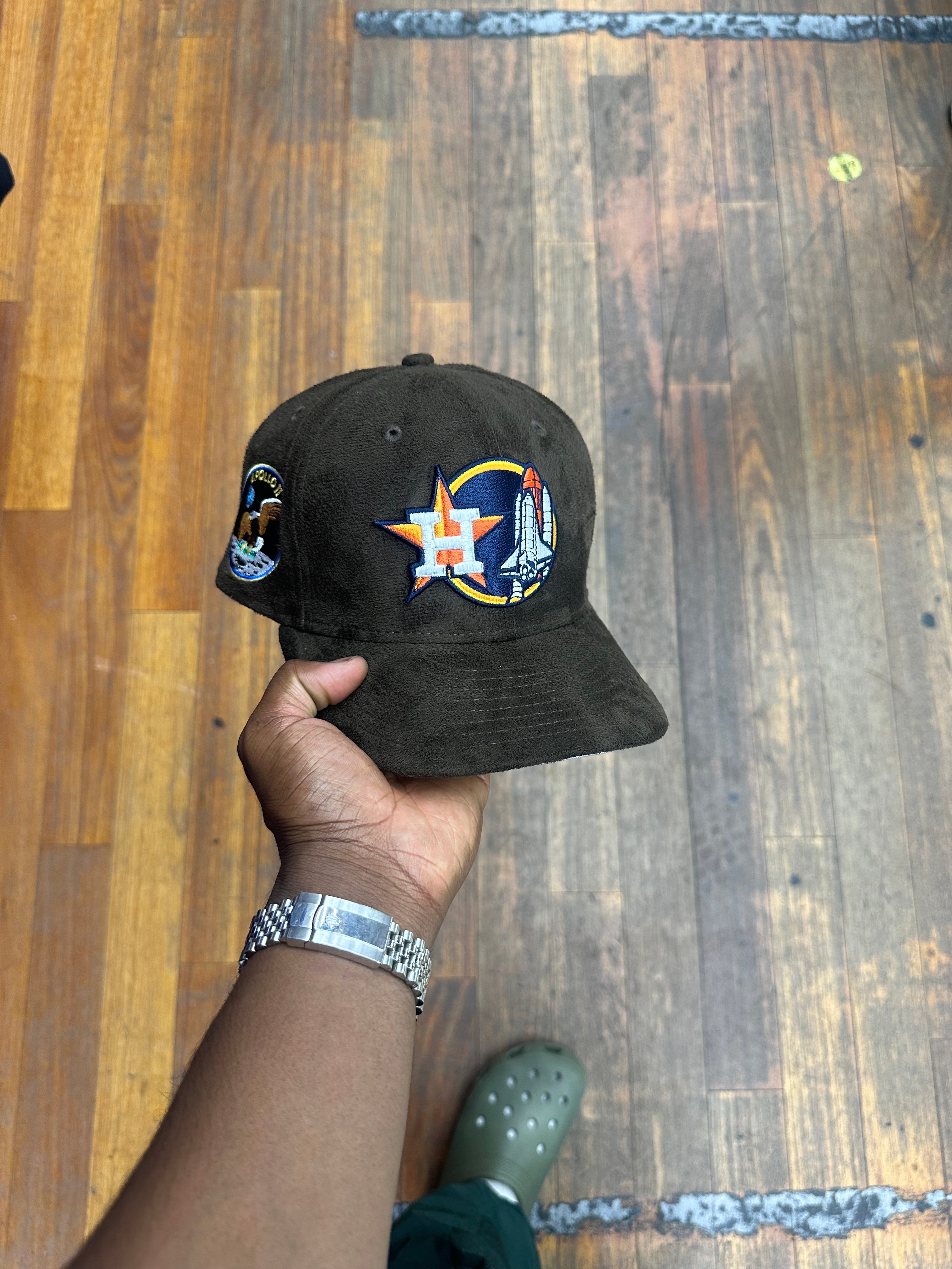 Houston Astros All Brown Suede Apollo 11