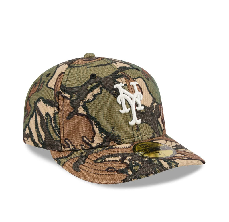 New York Mets Jacquard Camo- Three Looms X New Era