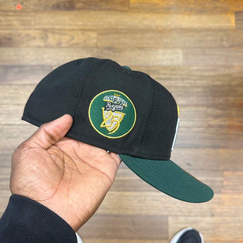 Kansas City Royals Black and Green "Rolex" 25Th Anniversary