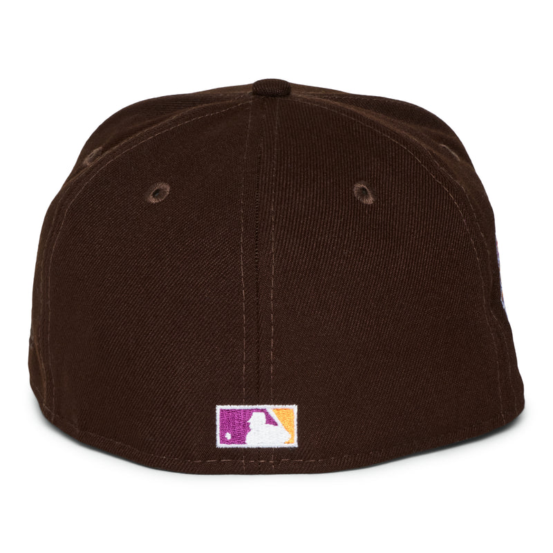 Cleveland Indians Dark Brown Gradient Script Jacobs Field