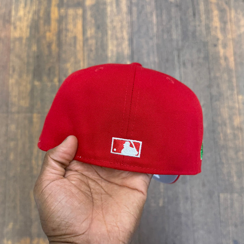 Cleveland Indians White and Red Ash ketchum
