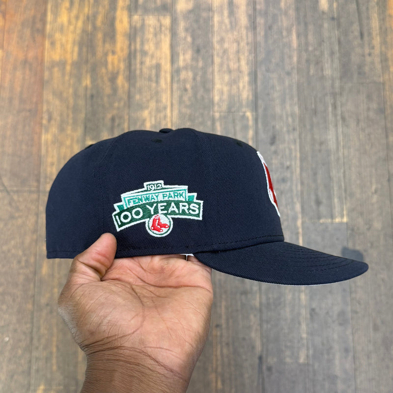 Boston Red Sox Double Sox Navy Fenway Park 100 YEARS