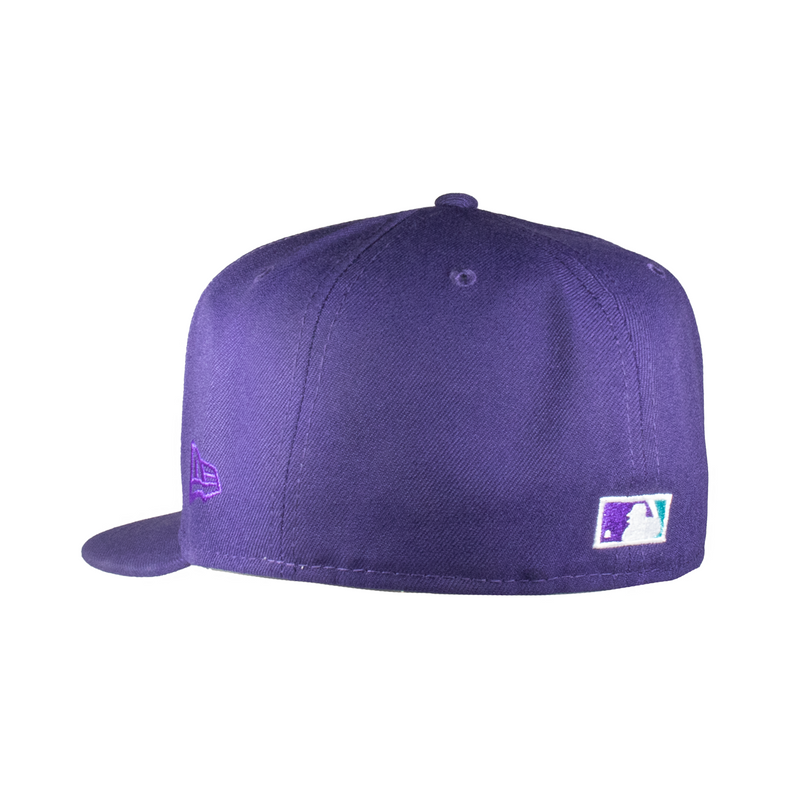 Arizona Diamond Backs All Purple Teal Logo 1998 Inaugural Season