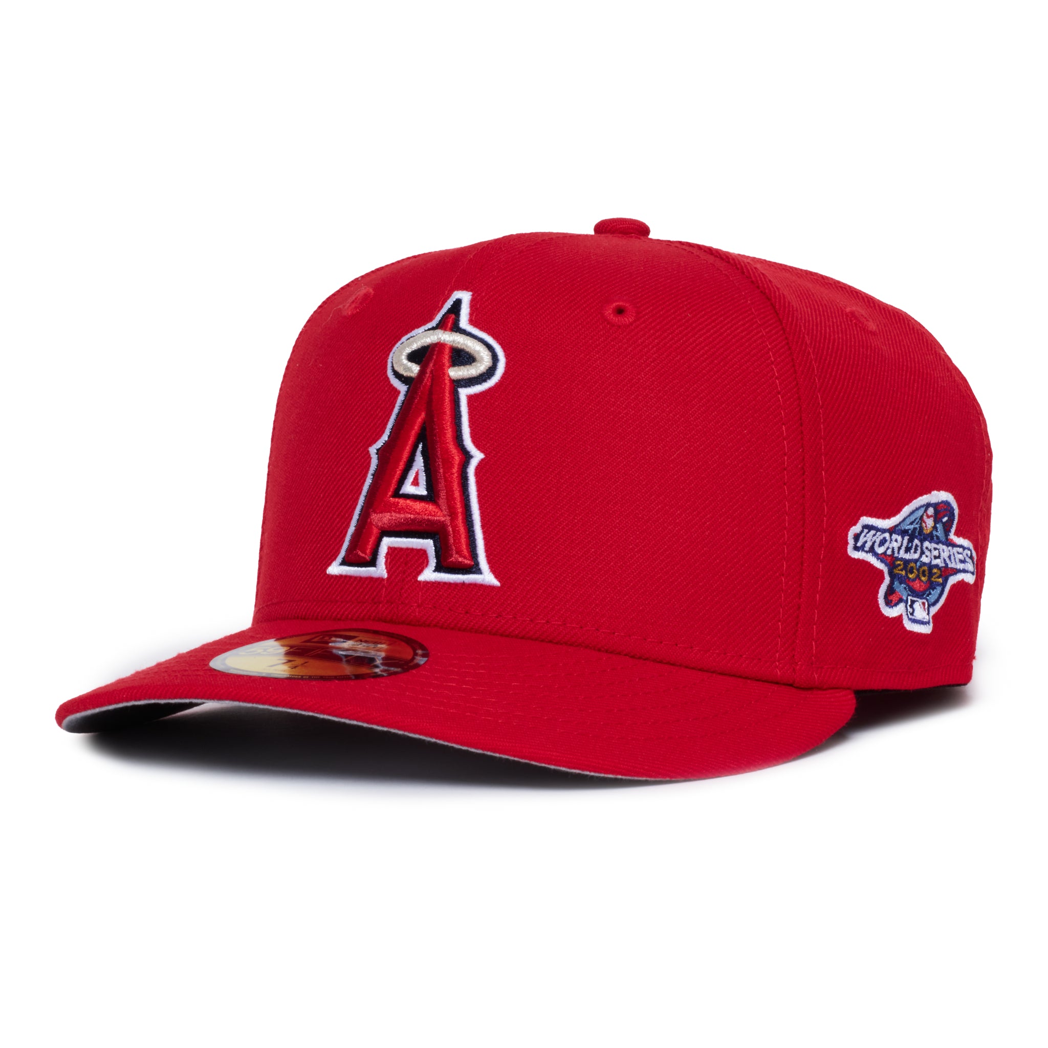 Anaheim Angels All Red 2002 World Series Grey UV