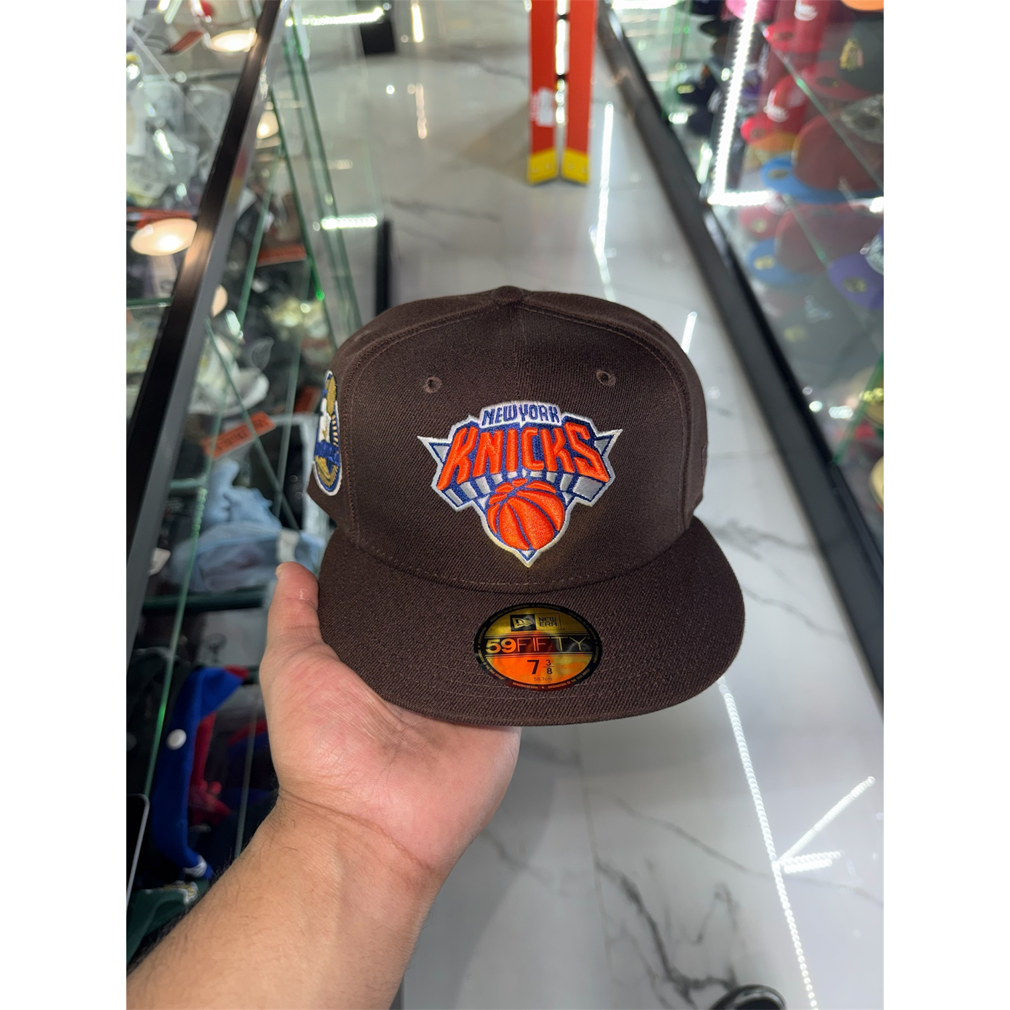 New York Knicks Dark Brown 2X World Champs