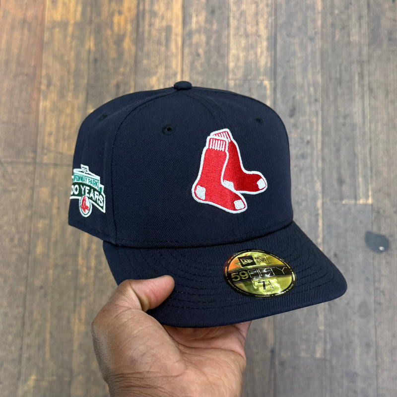Boston Red Sox Double Sox Navy Fenway Park 100 YEARS