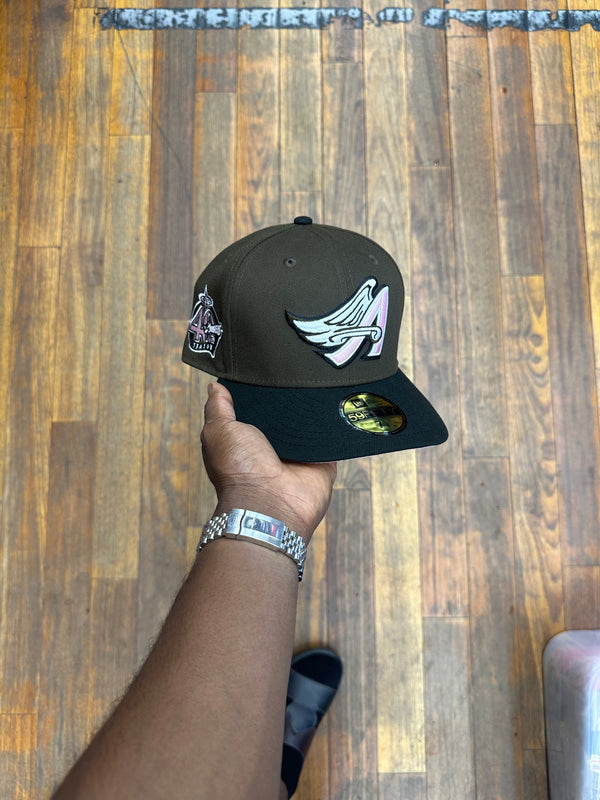 Anaheim Angels Mocha Brown & Black w/ Pink UV 40Th Anniversary