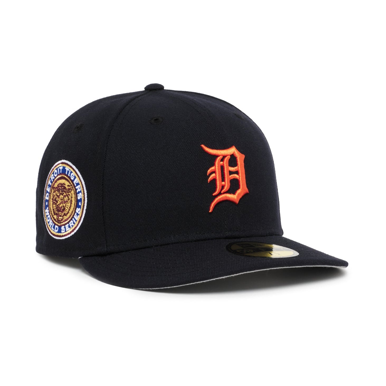Detroit Tigers All Navy Orange "D" 1968 Gold Tiger World Series