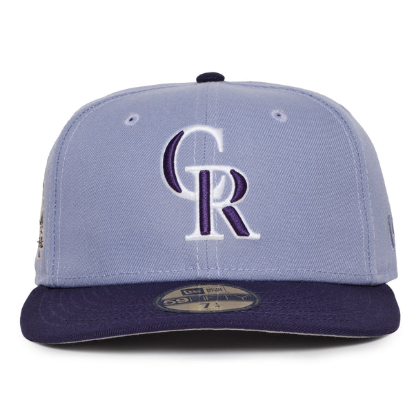 Colorado Rockies Lavender & Purple 30th Anniversary Grey uv