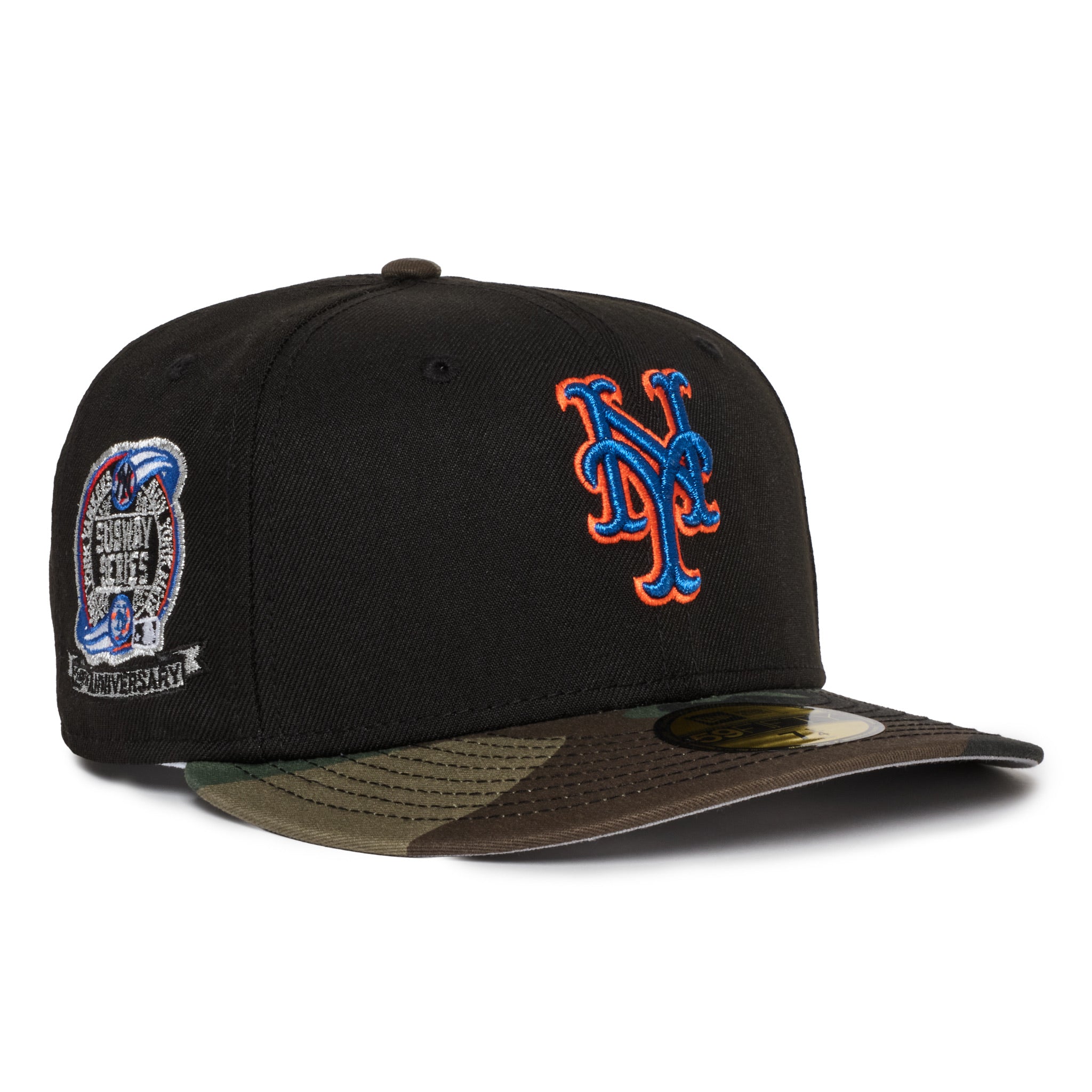 New York Mets Black & Camo Subway Series Grey uv