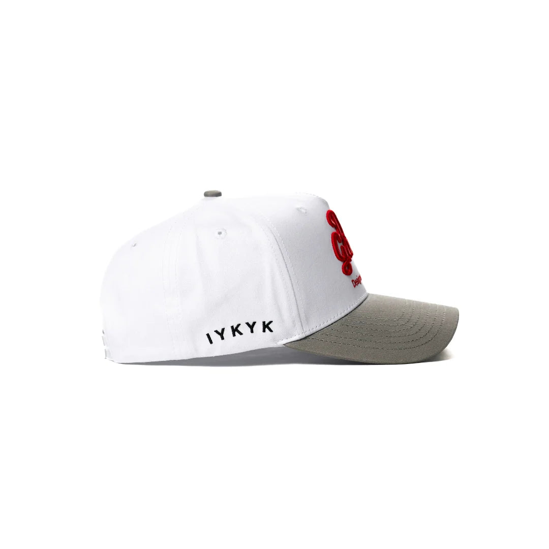 DAD Gang white grey & red