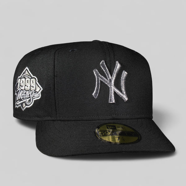 New York Yankees Black Metallic Pewter Logo 1999 WS