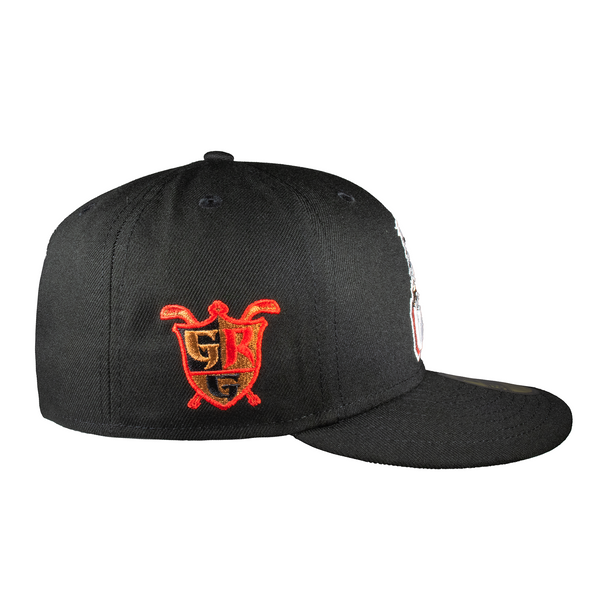 Grand Rapid Griffins All Black AHL 5950 Fitted