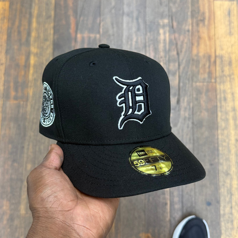 Detroit Tigers All Black Metallic Patch