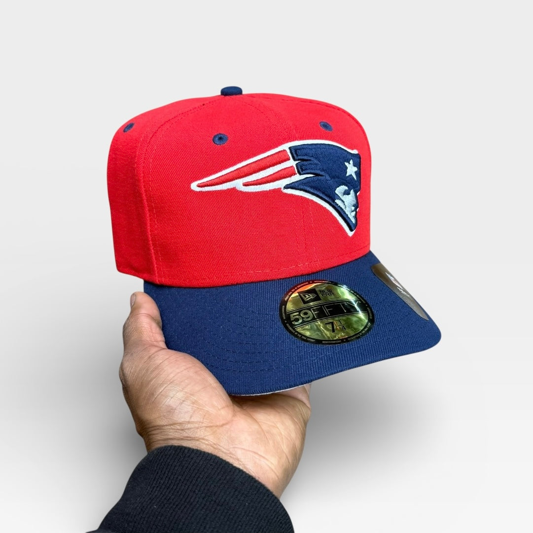 New England Patriots Red and Navy No Patch Grey Uv