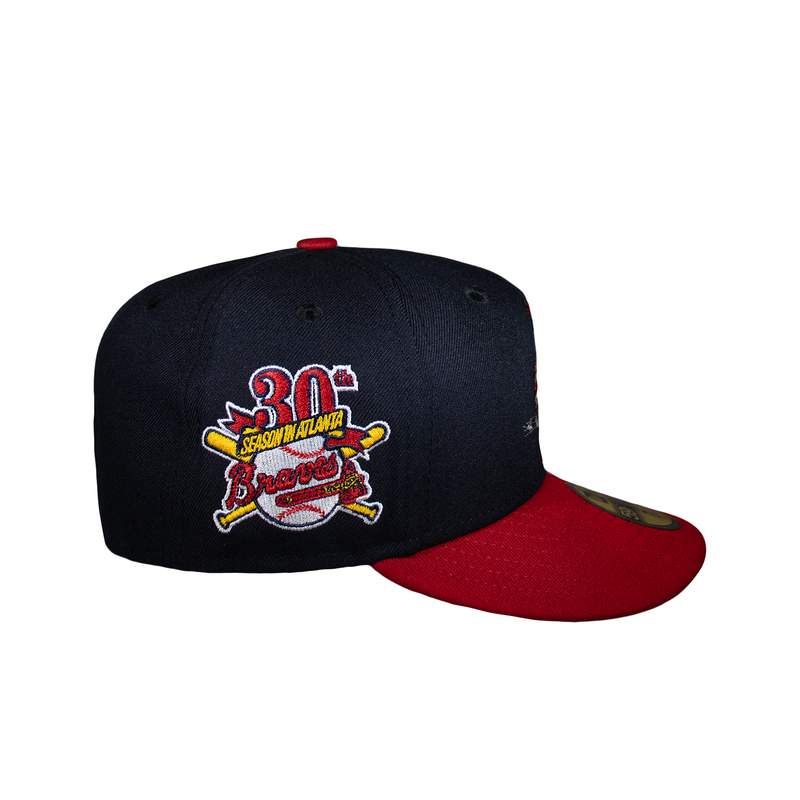 Atlanta Braves Mascot Navy and Red 30Th Anniversary