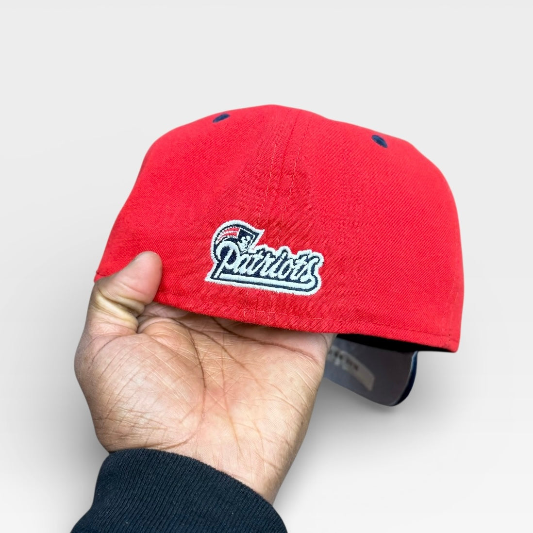 New England Patriots Red and Navy No Patch Grey Uv