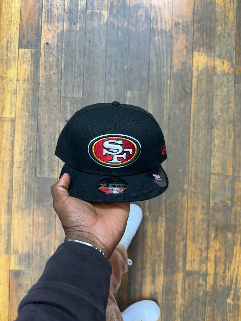 San Fransisco 49ERS BLACK 950 Snap Back