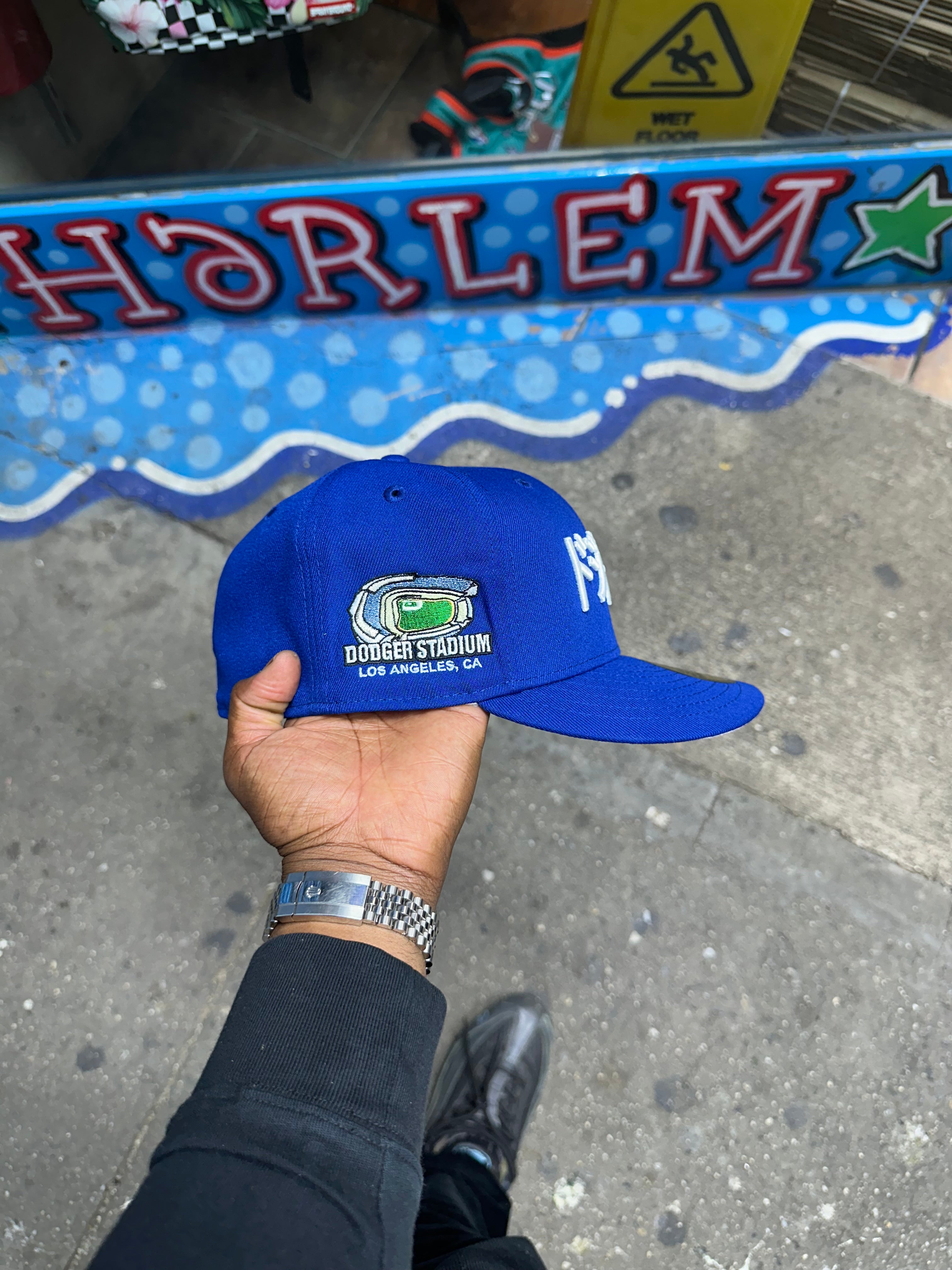 Los Angeles Dodgers All Royal Katakana Stadium Patch