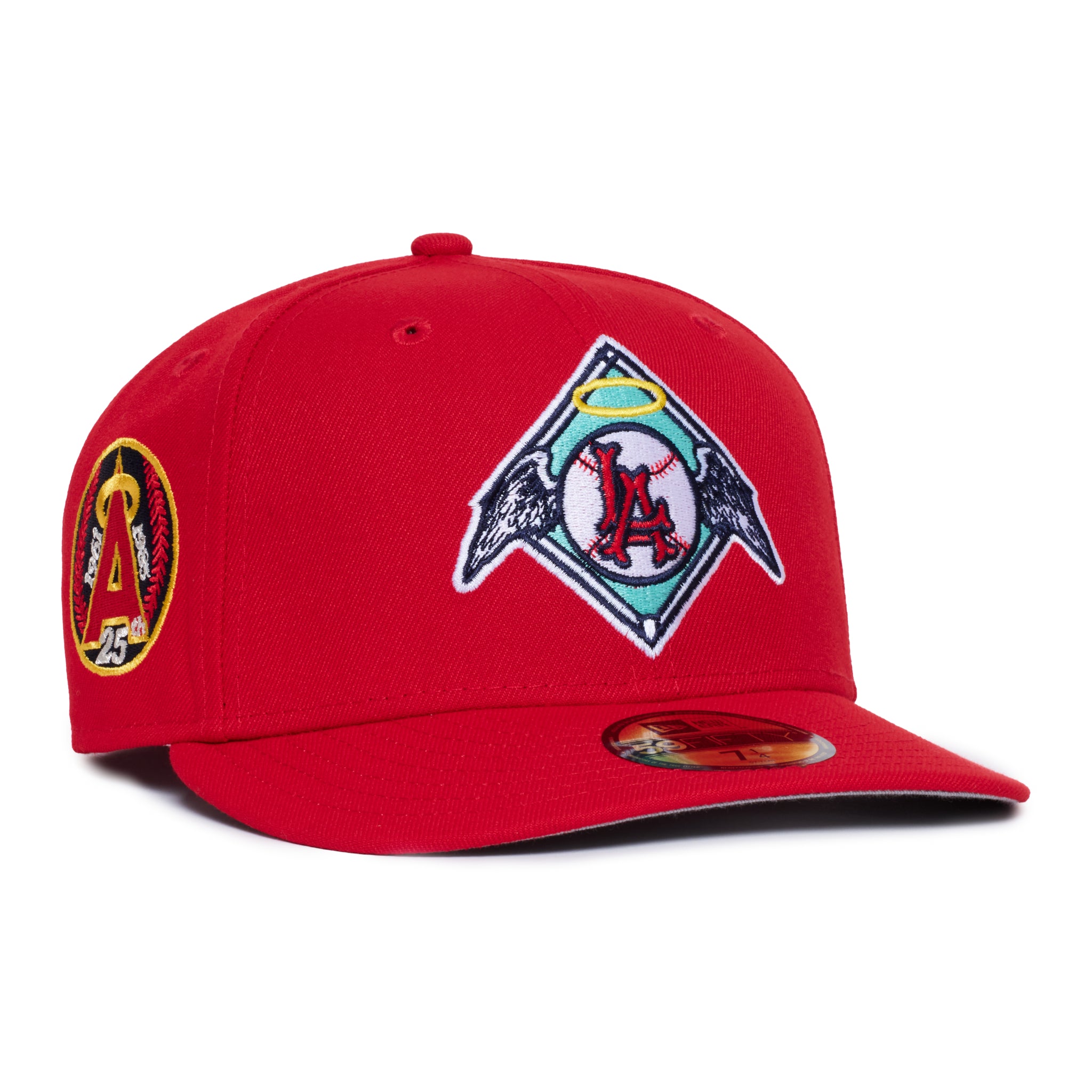 Los Angeles Angels All Red 25th w/ Wings Logo