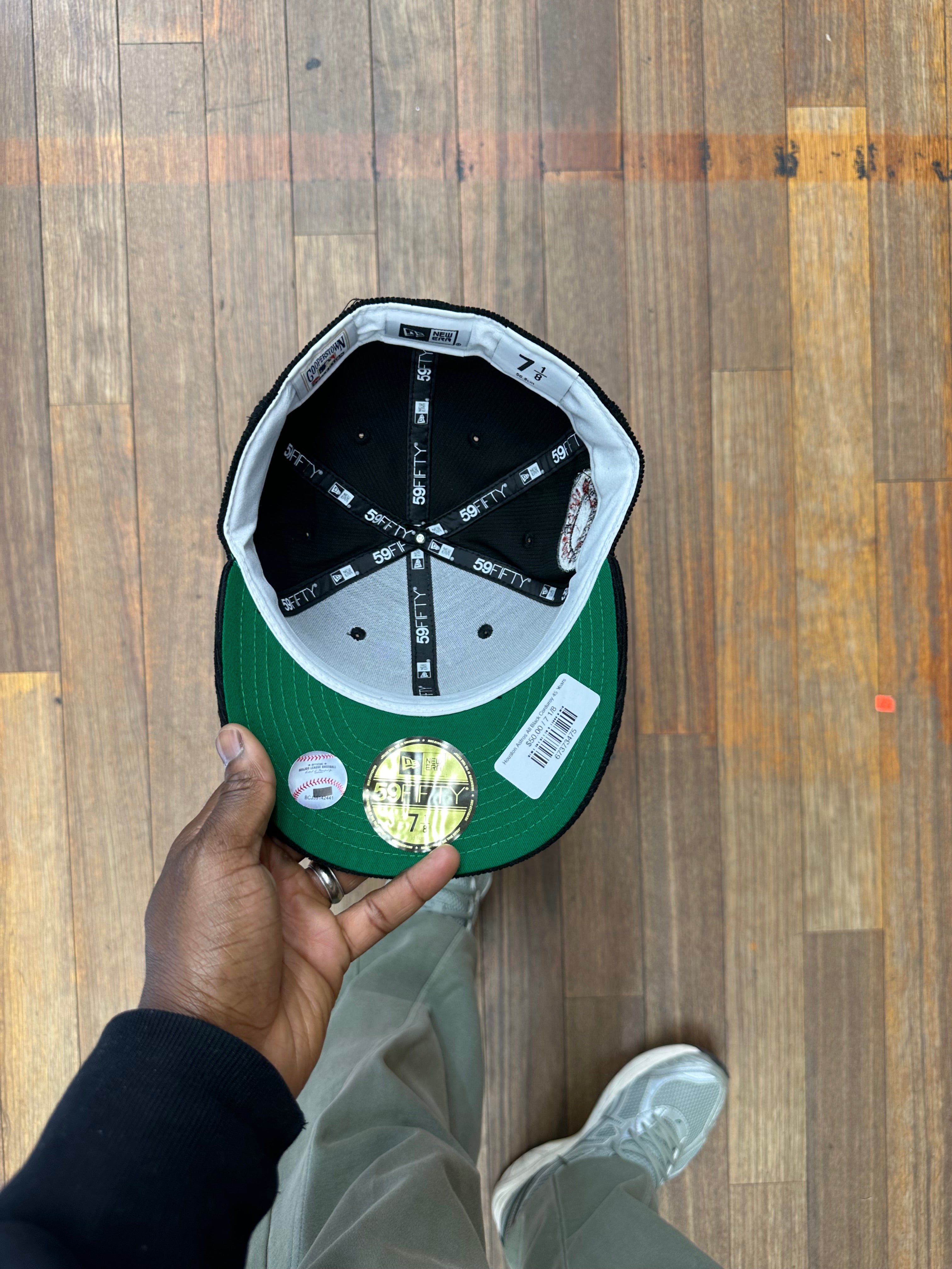 Houston Astros All Black Corduroy 45 Years