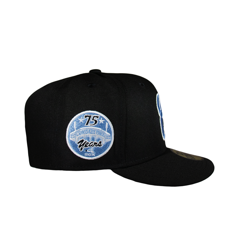 Chicago White Sox "Sky Blue C" All Black 75 Years