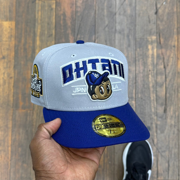 Los Angeles Dodgers New OHTANI Grey and Royal 2024 World Series