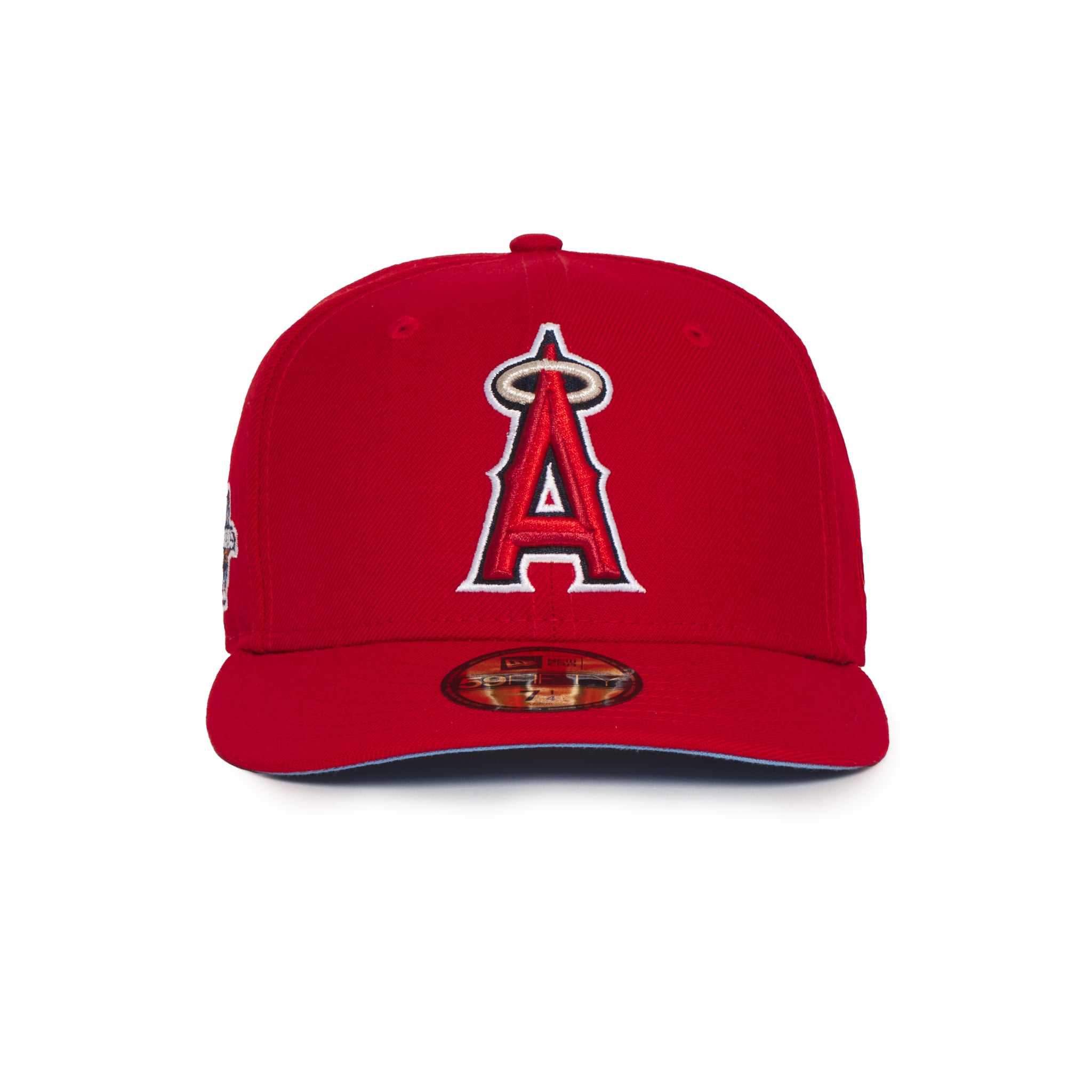 Anaheim Angels All Red 2002 World Series Powder Blue uv