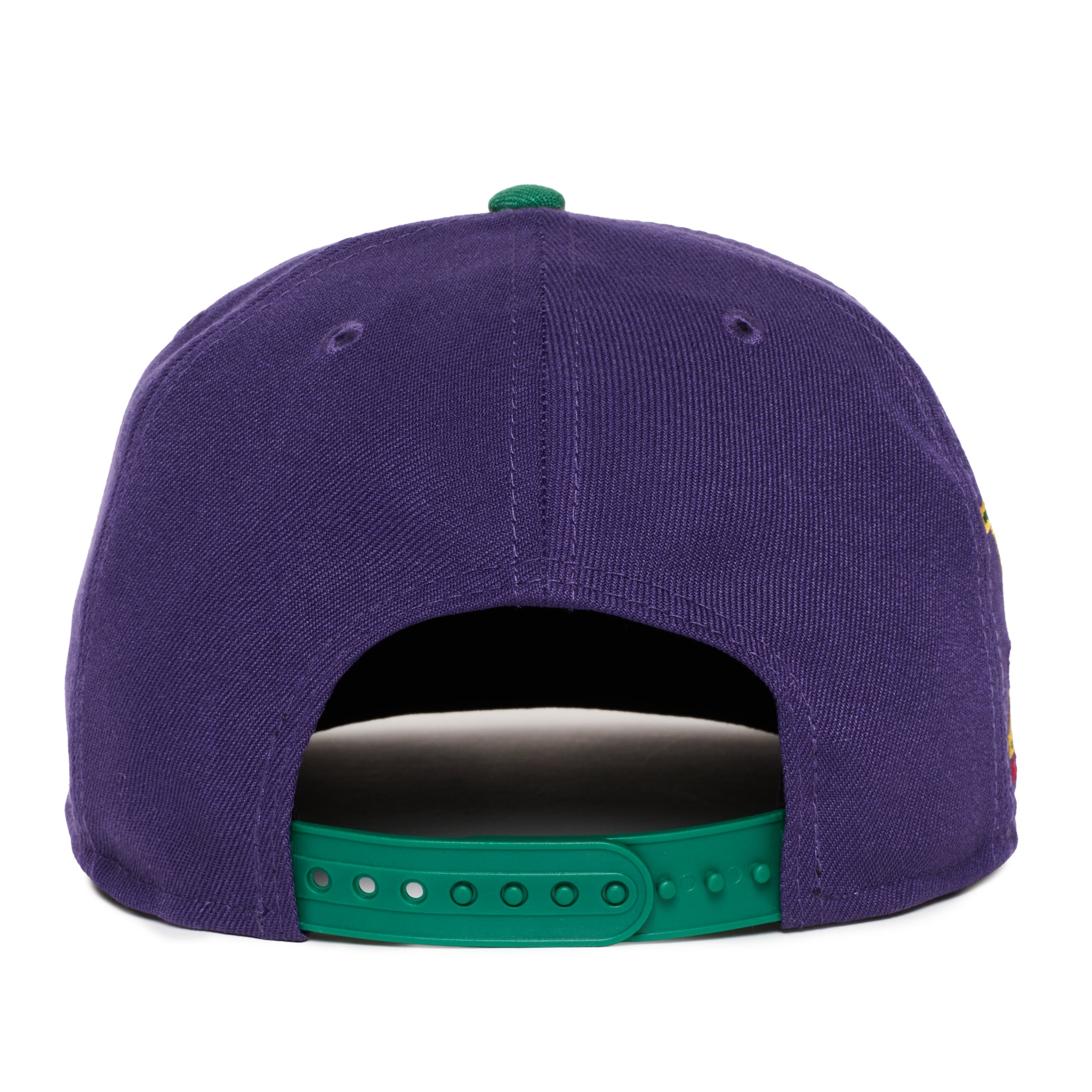 Anaheim Ducks Green And Purple 950 AFrame Snap Back