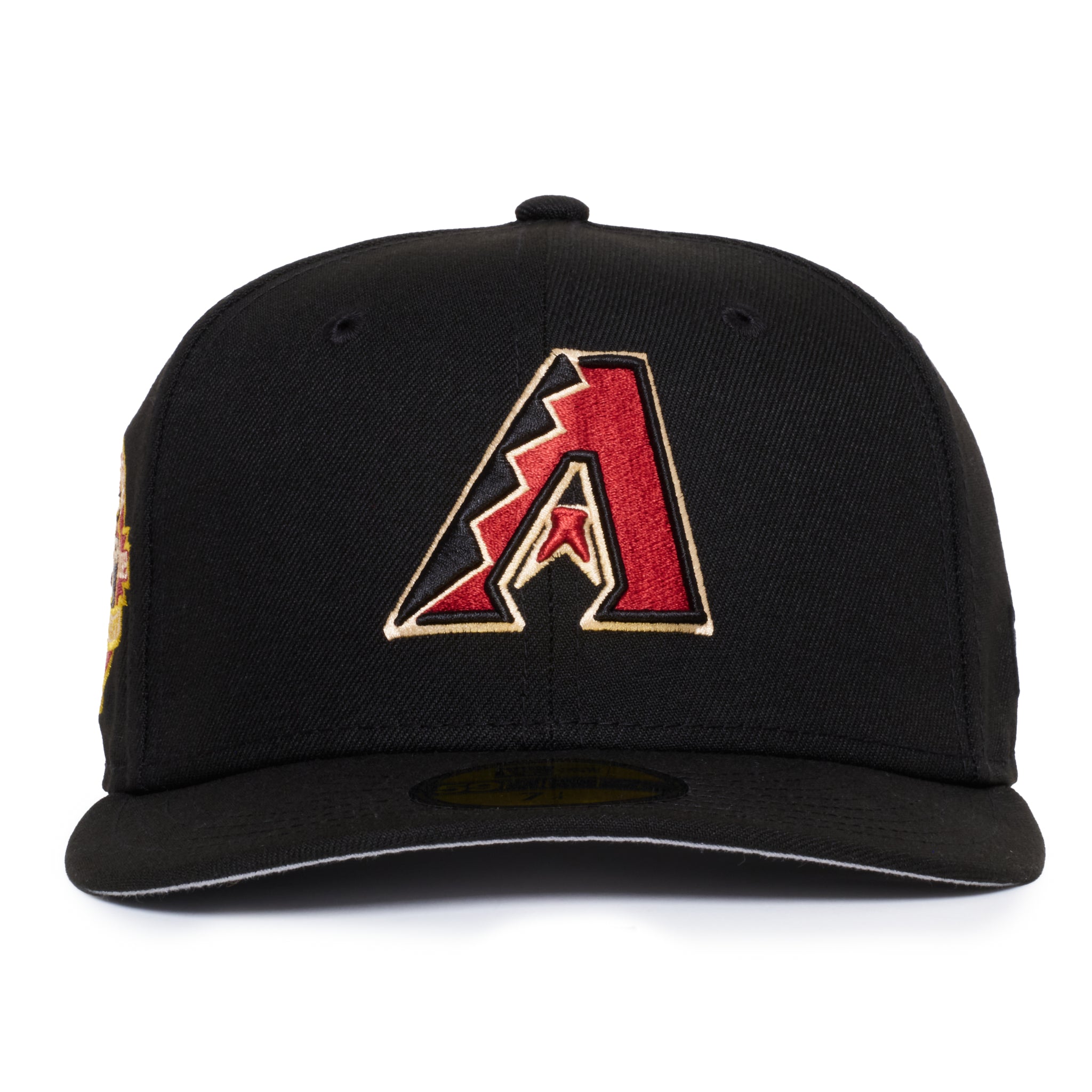 Arizona Diamond Backs All Black Burgundy Logo 25Th Anniversary