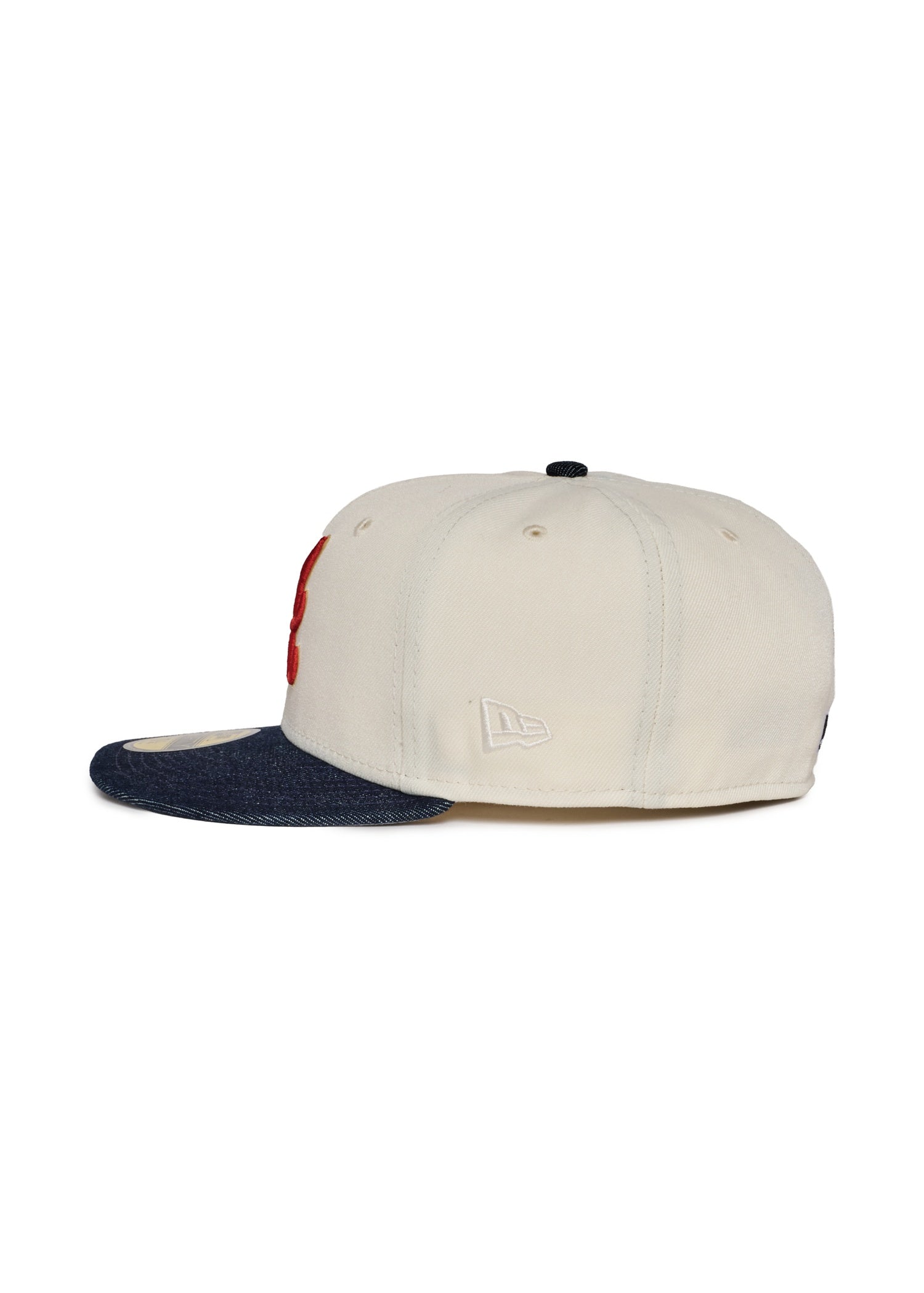 Atlanta Braves Creme Chrome and Denim