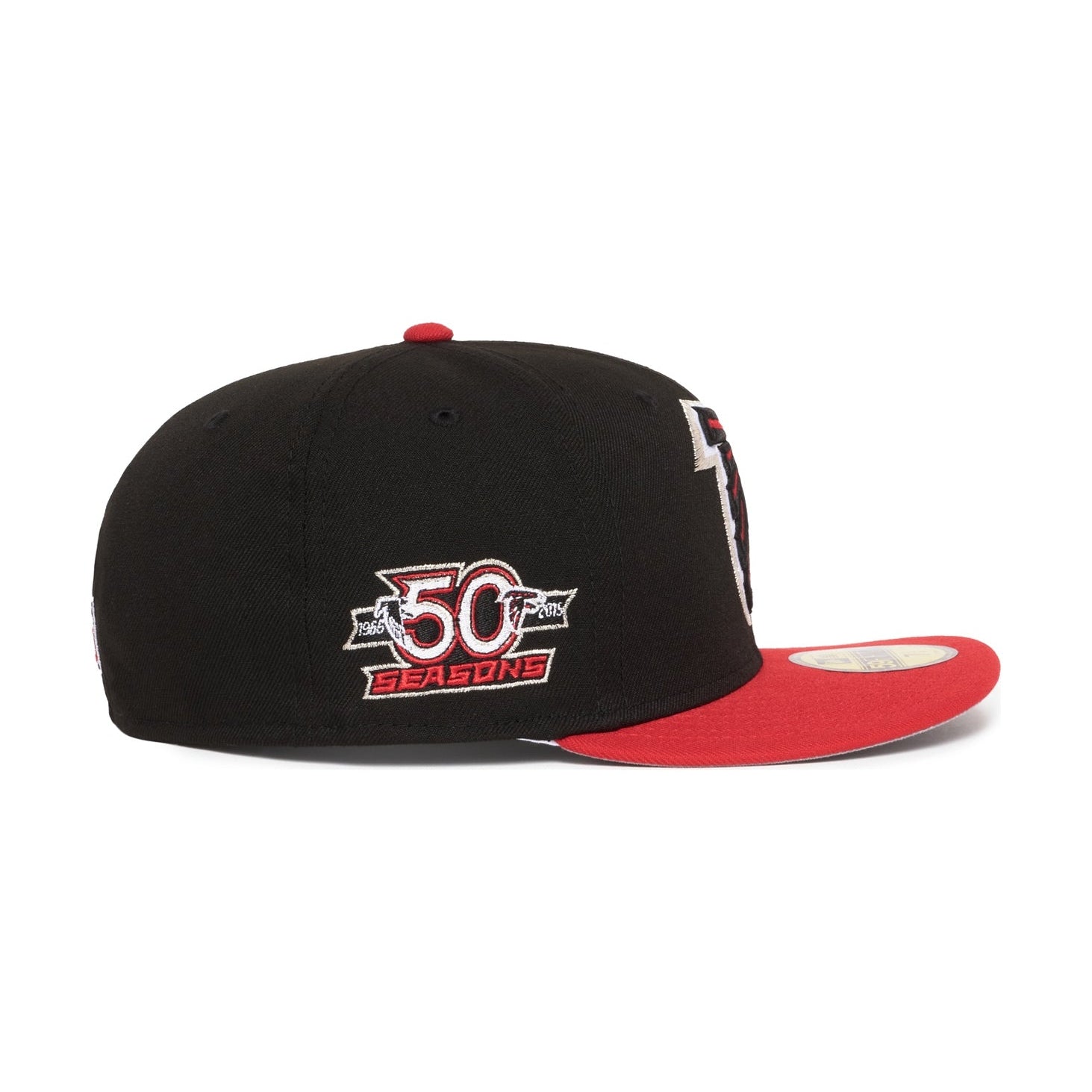 Atlanta Falcons Black and Red 50Th Anniversary