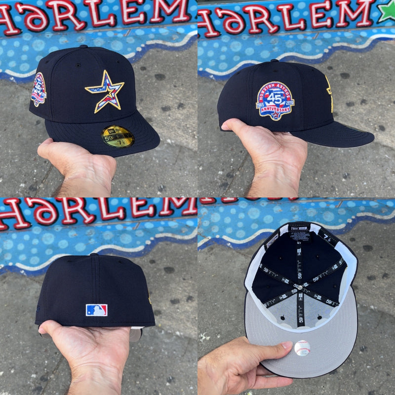 Houston Astros Navy Blue 4th of July 45th Anniversary