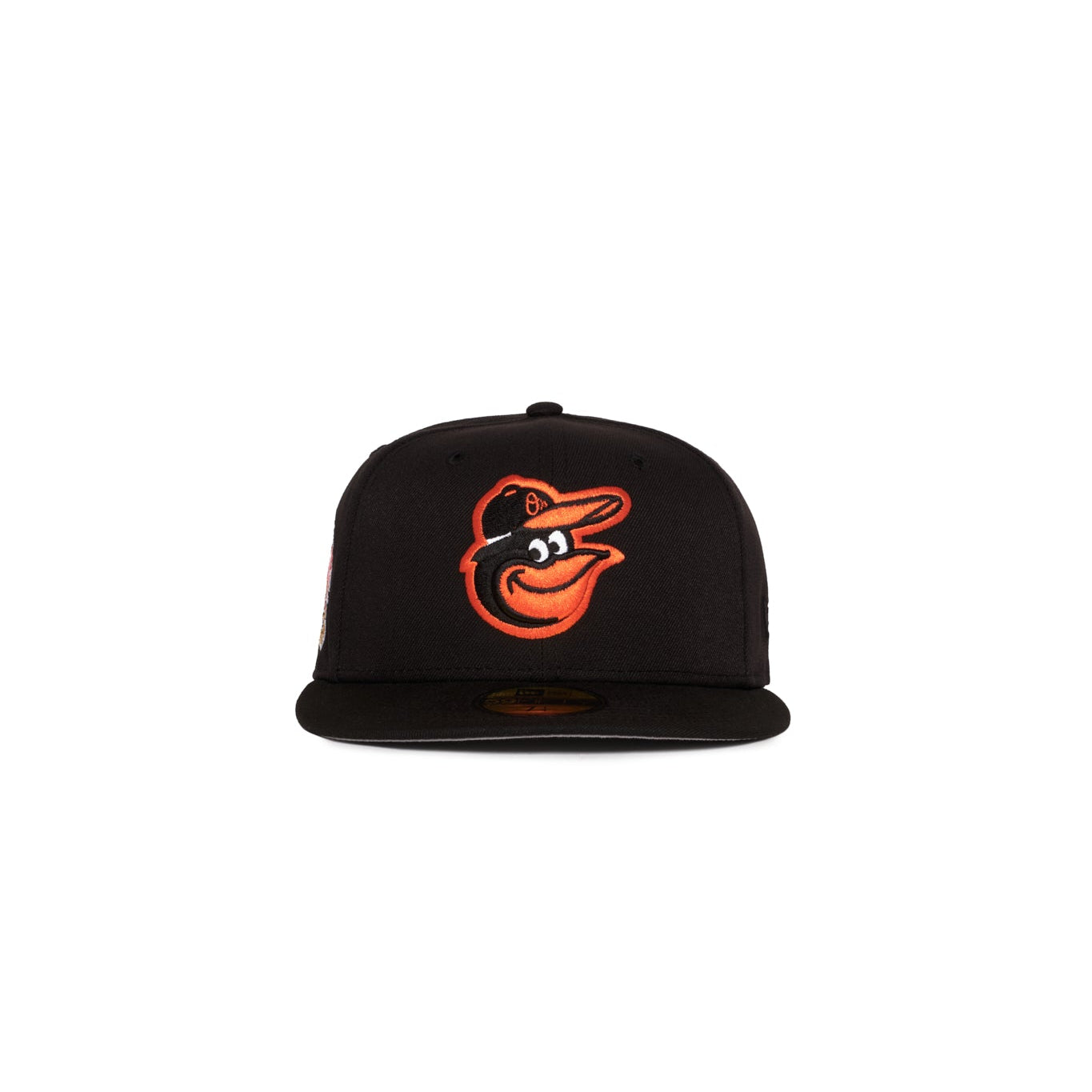 Baltimore Orioles All Black Cartoon Bird 50Th Anniversary