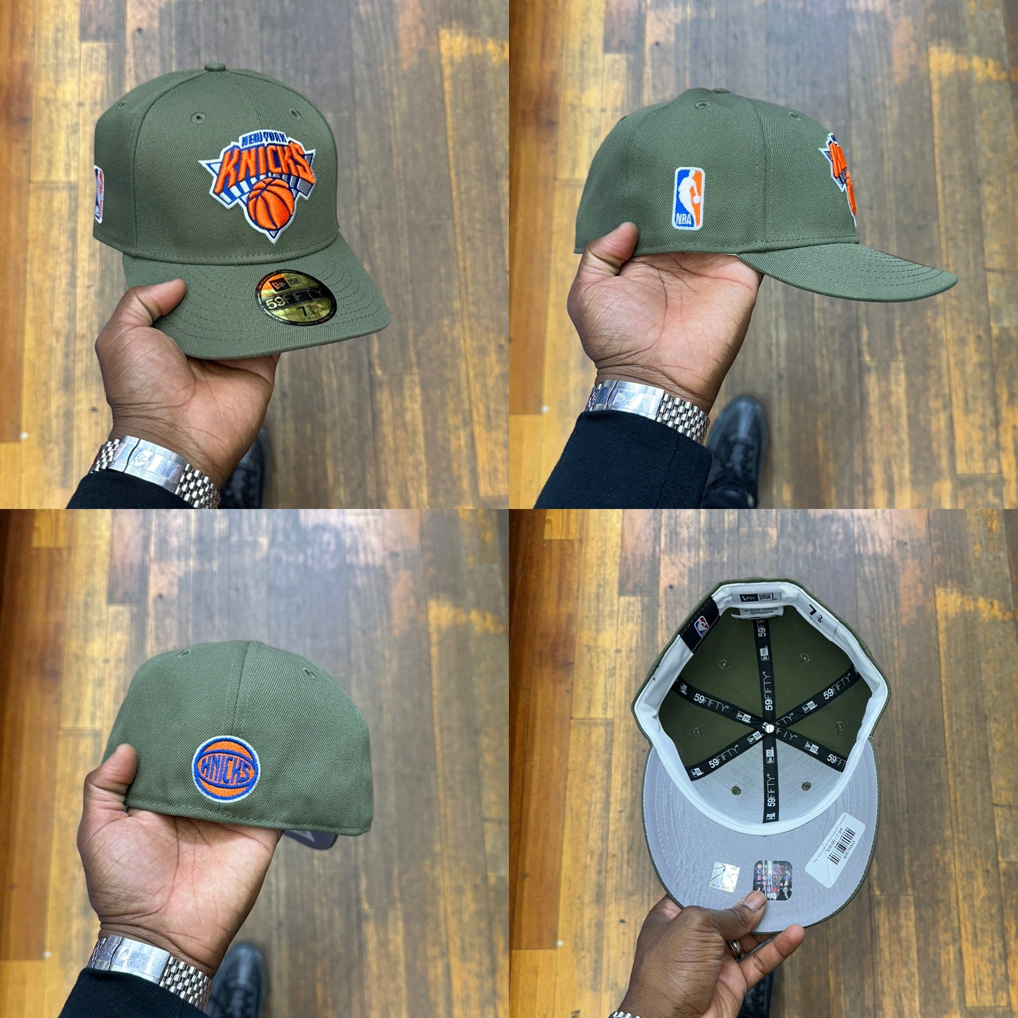 New York Knicks All Olive Green 2X Championship