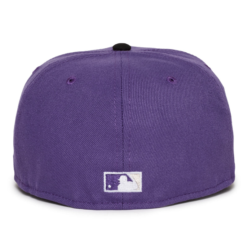 Colorado Rockies Upside down logo Purple & Black 1995 Coors Field Grey UV