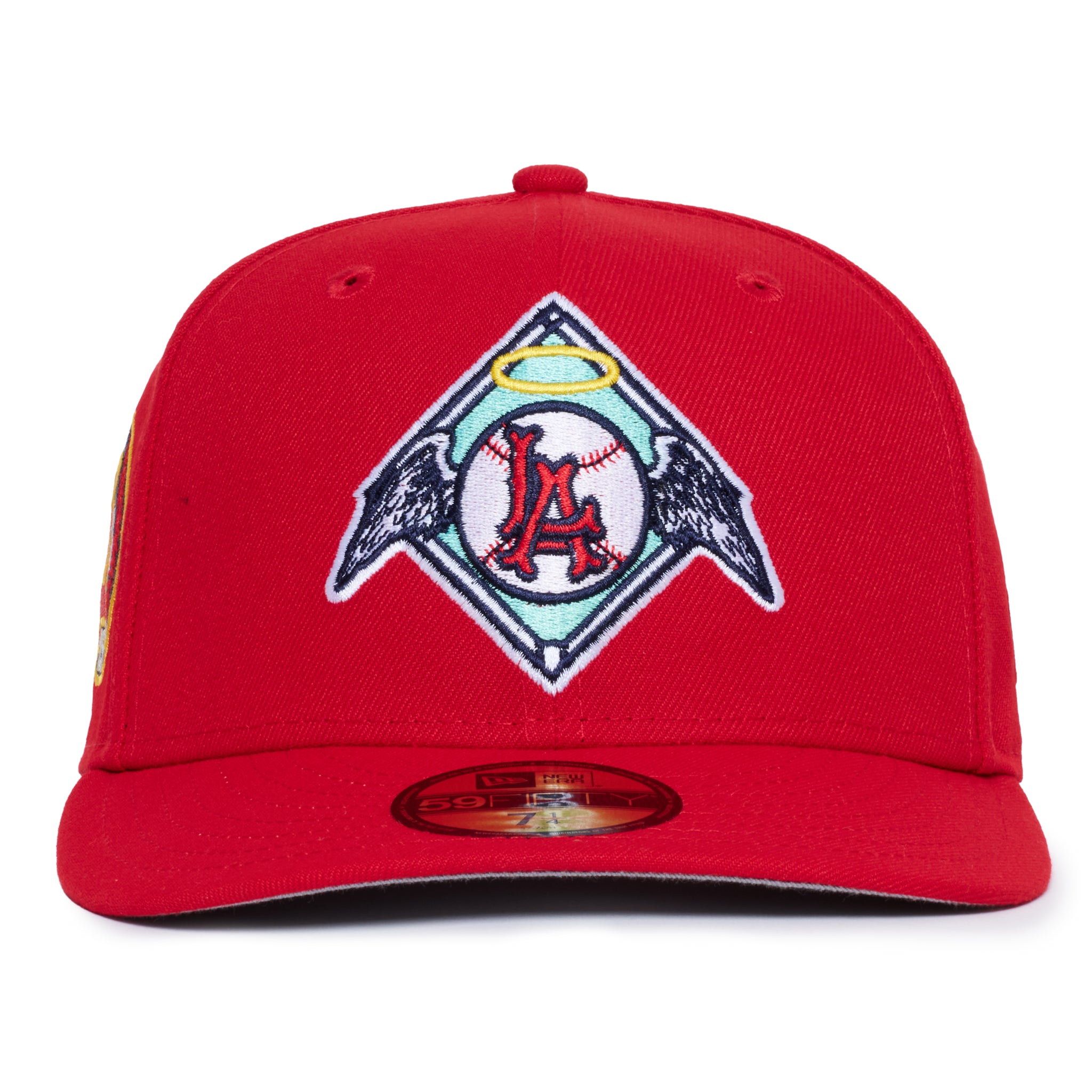 Los Angeles Angels All Red 25th w/ Wings Logo